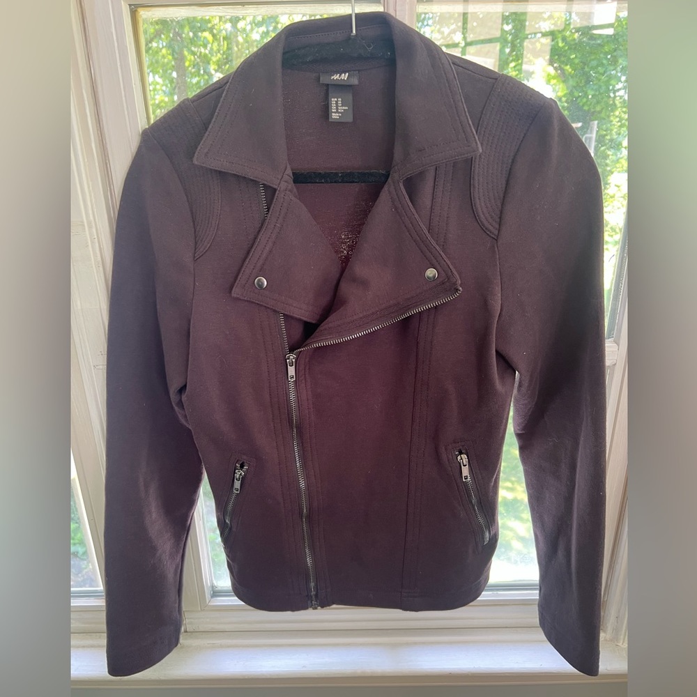 H&M black Moto  jacket